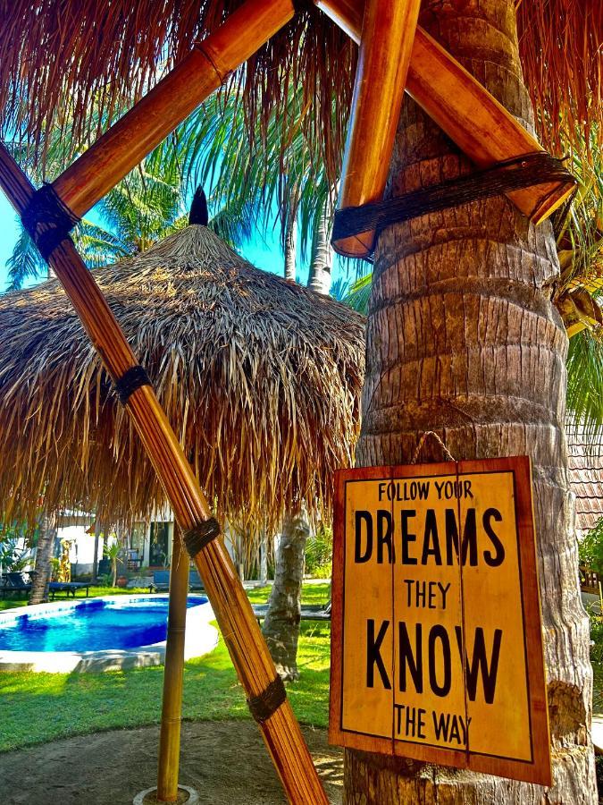 Gili Land Hotel Gili Air Bagian luar foto